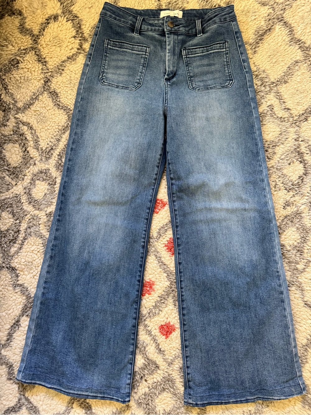 Risen Wide Leg Women’s Jeans - Blue